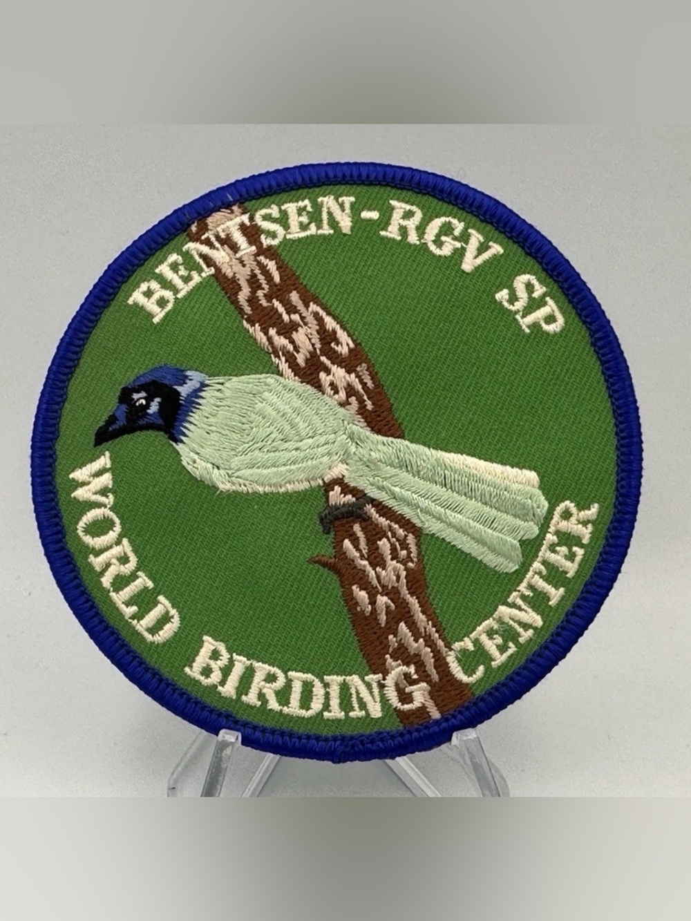 Bentsen RGV SP World Birding Center 3.5” Embroidered Patch